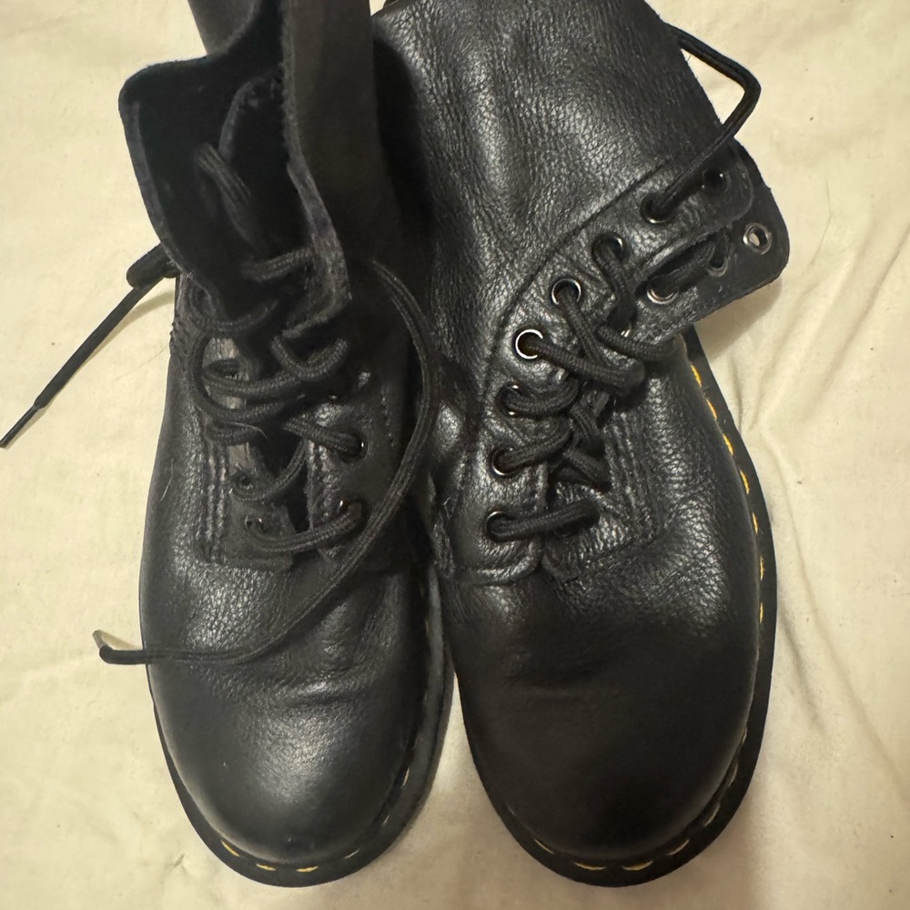 Dr. Martens Black Combat Boots